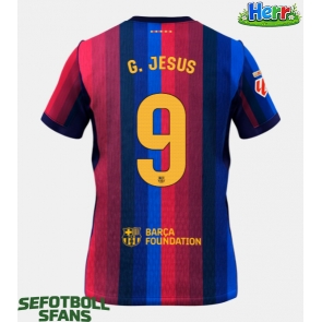 Barcelona Gabriel Jesus #9 Hemmatröja 2026-27 Kortärmad